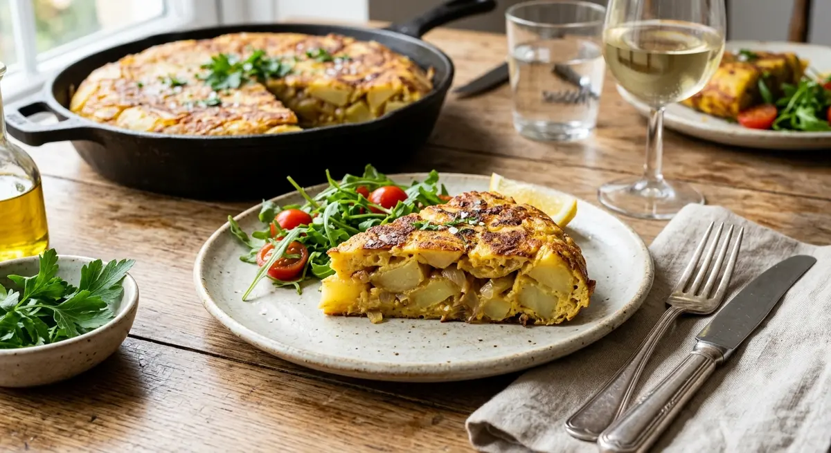 Vegan Spanish Omelette (Tortilla de Patatas)